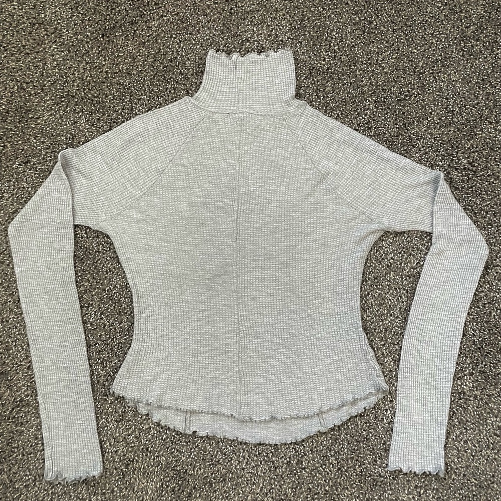 Free People Make It Easy Thermal - Light Gray / M - Picture 4 of 5